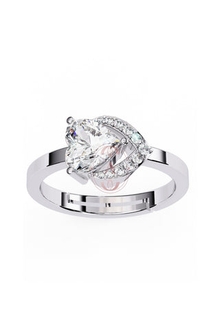 Moissanite Marquise Ring