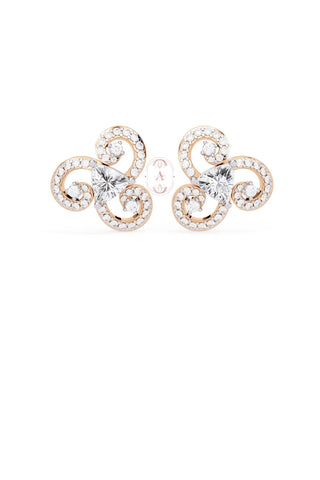 Charismatic moissanite  earrings