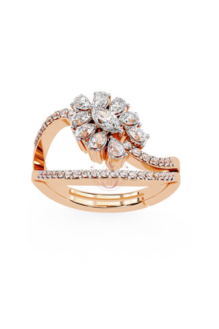 Floreale Moissanite Ring