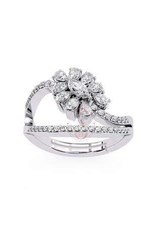 Floreale Moissanite Ring