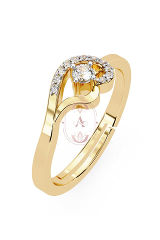 Heart Halo Ring